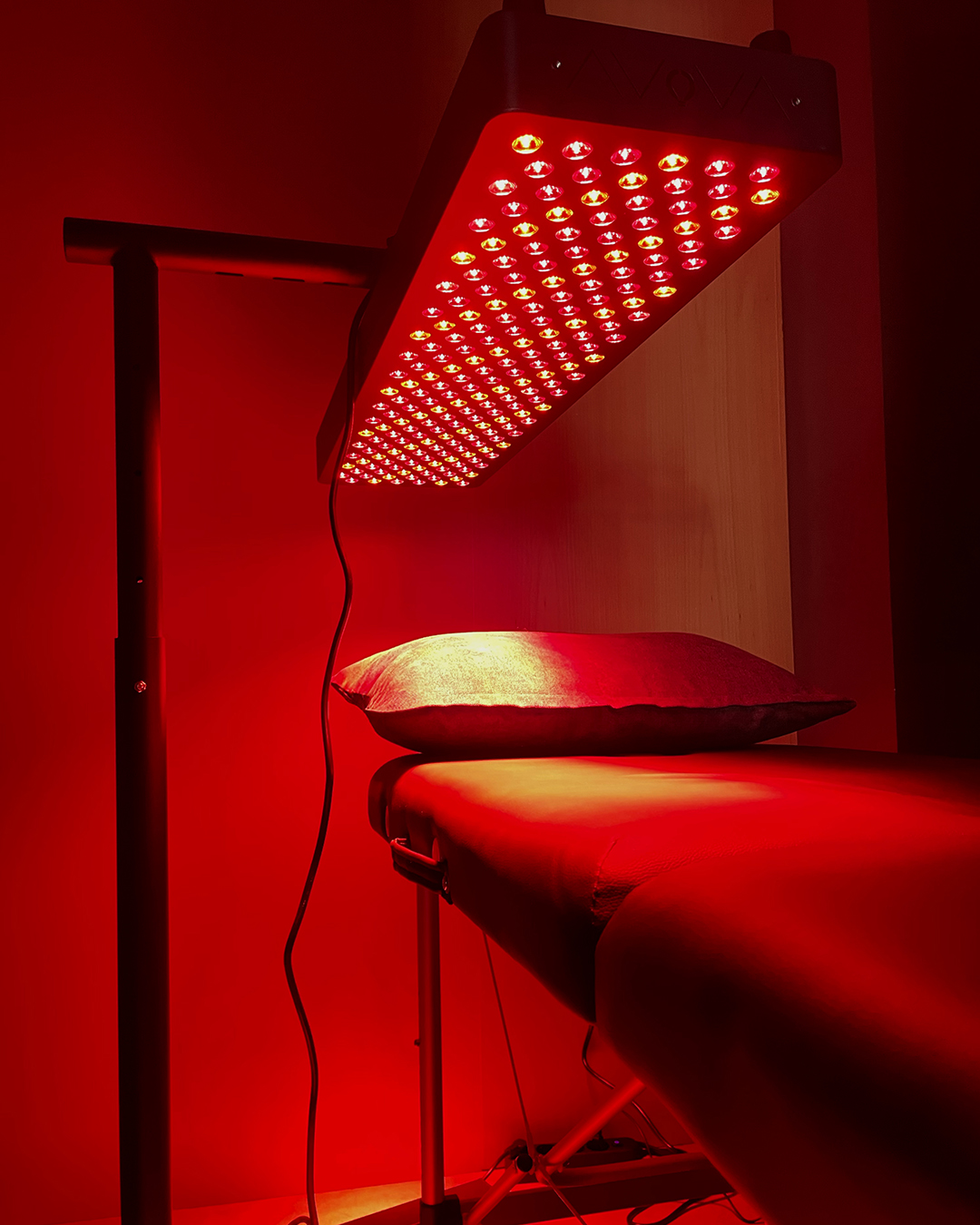 Luz roja infrarroja